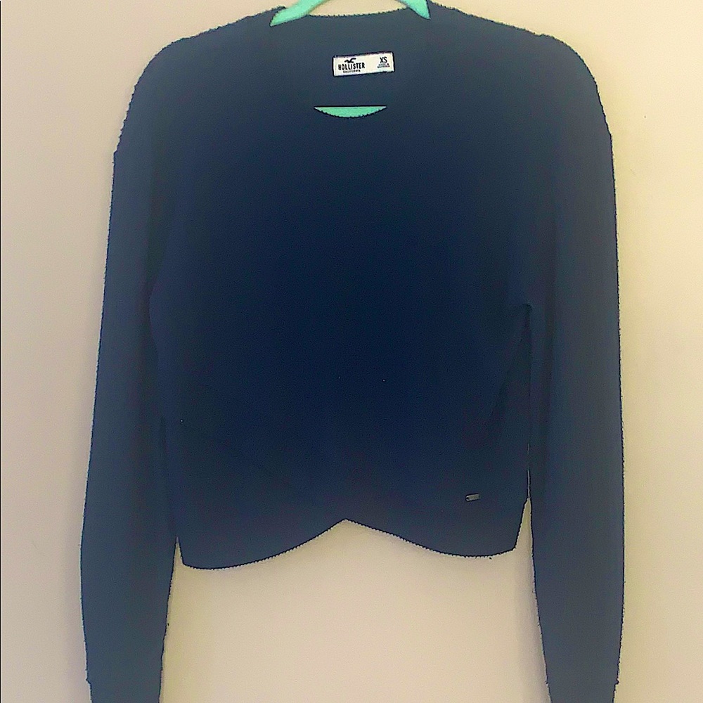 Hollister navy blue sweater!